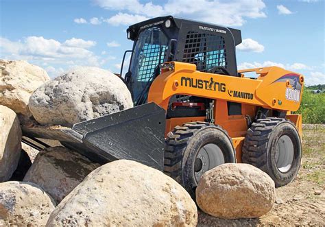 manitou mustang skid steer|manitou skid steer specifications.